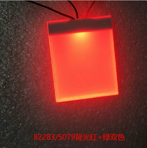 Поставка ЖК-термометра с подсветкой, термометра RGB, красного, желтого, зеленого, трехцветного света, светодиодного источника света на складе