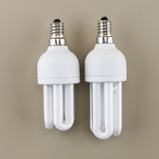 E14 small screw energy saving bulb 2u3u straight tube bulb u type led bulb white light yellow light 3W5W7W9W1