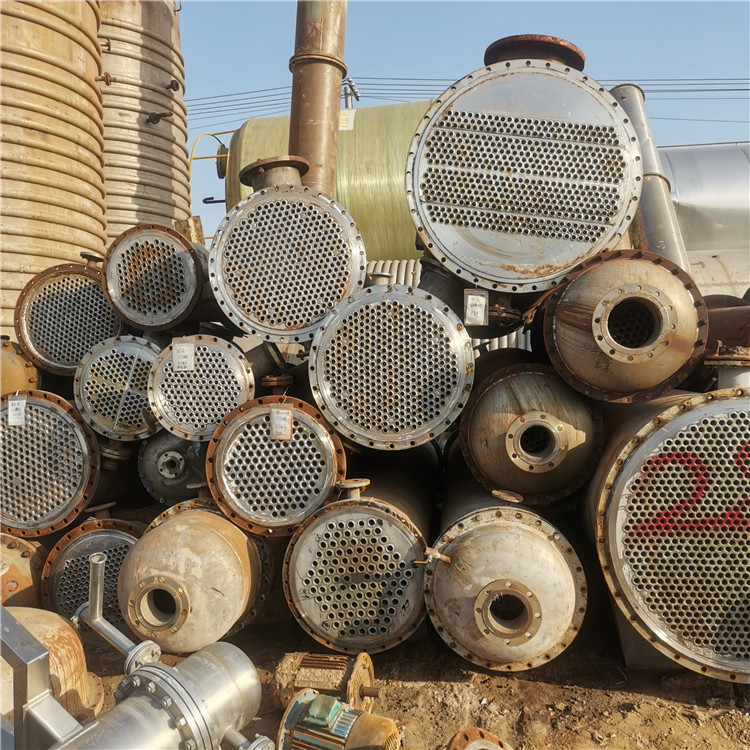 【冷凝器】二手不锈钢冷凝器 列管式钛钢碟片式冷凝器 多种规格