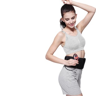 Cross-border Wholesale FITTONE Massage Belt Women's Fitness Shaping Smart Fat-cutting Home Massage Body Belt