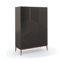 美克美家美式轻奢风玄关柜装饰柜简约餐边柜