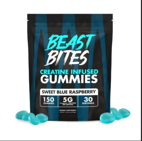 tk热销品 一水肌酸Creatine Gummies肌酸软糖袋装膳食营养补充剂|undefined