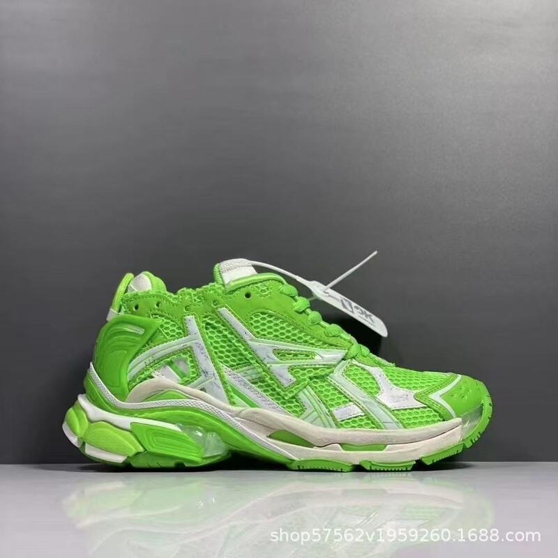 OK巴黎七代track7.0runner做旧情侣老爹鞋网面休闲时尚运动跑步鞋|undefined