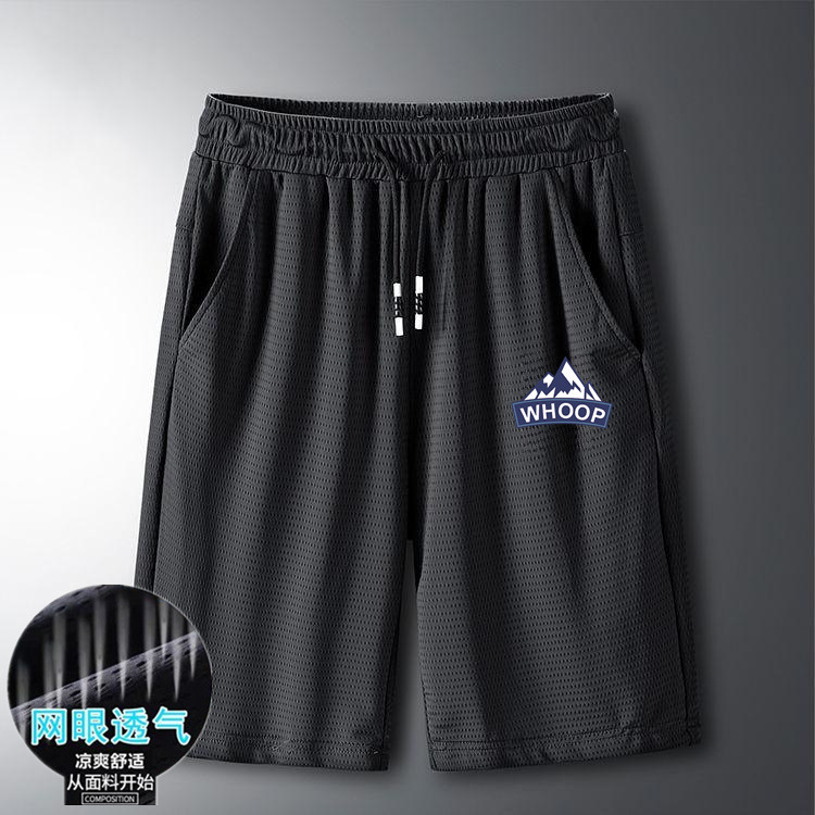 Bei Galen Summer Ice Silk Shorts Men's Thin Sports Quick-drying Pants Loose Straight Casual Beach Pants