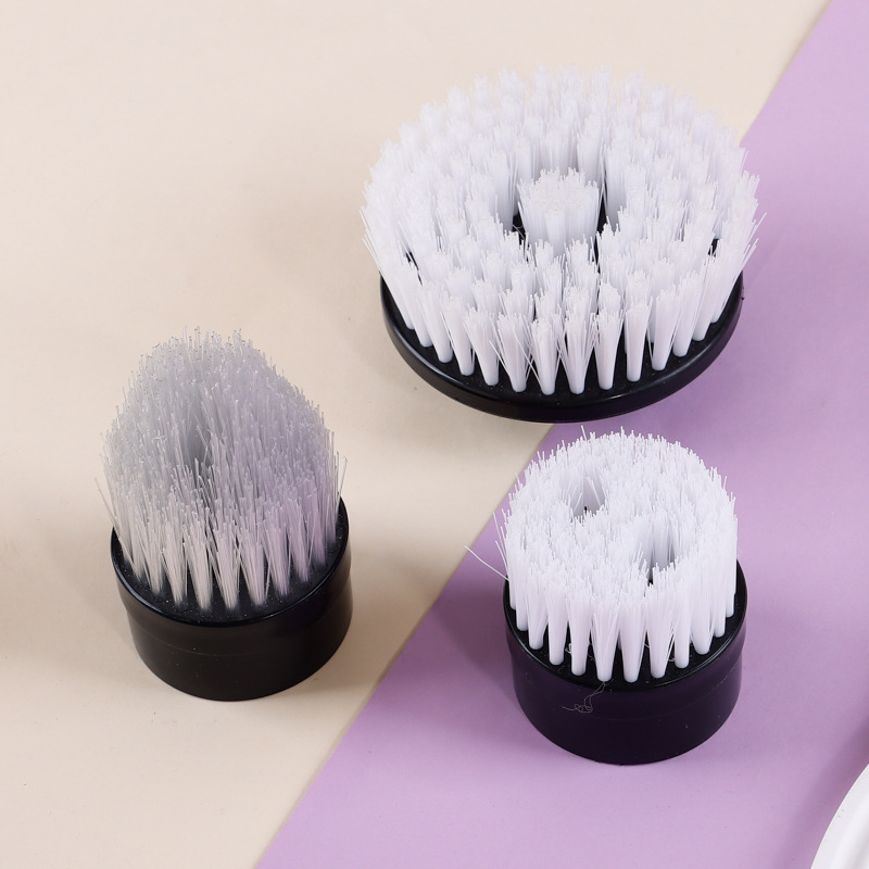 Fábrica al por mayor cabeza de cepillo de limpieza inalámbrico eléctrico multifunción cepillo de limpieza cabeza de cepillo de limpieza de procesamiento de plantación de cabello de fábrica