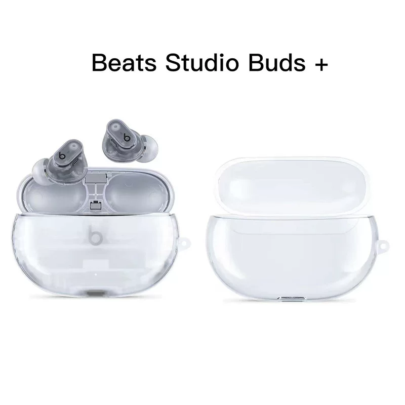Совместимо с Magic BEATS Studio Buds+Защитный набор Apple Bluetooth Beats Прозрачный чехол