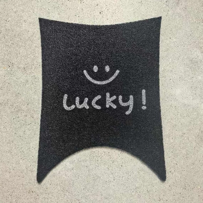 No. 9 Q3 85C Special Electric vehicle foot mat - smiley-face-no-9-q385c