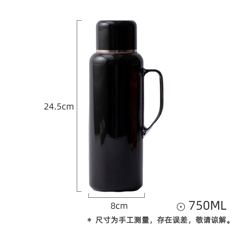 Moji の新しい 316 ステンレス鋼断熱ケトル家庭用煮込みティーケトル機械式温度表示ポータブル屋外保温ケトルケトル|undefined