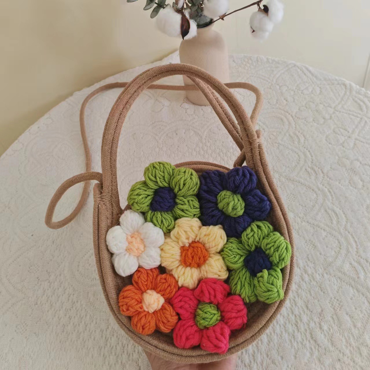 2024 primavera nuevo diseño de nicho bolso de mano de gran capacidad bolso de mano bolso de mujer casual bolso de moda occidental