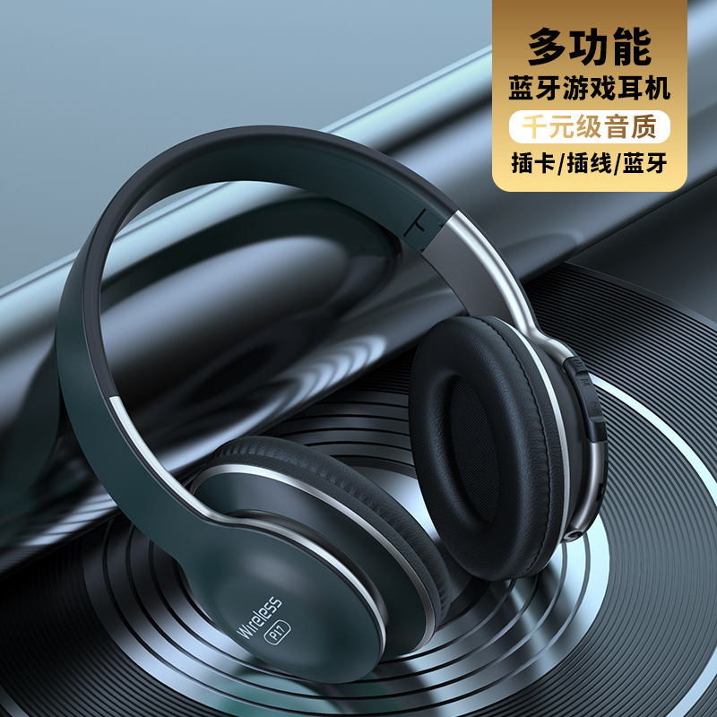 P17 Venta caliente auricular Bluetooth inalámbrico llamada auricular tarjeta subwoofer transmisión en vivo auriculares Bluetooth auriculares