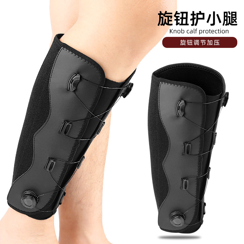 New Product Knob Adjustable Pressurized Leg Sleeves Calf Belly Steel Rope Wrapped Pressurized Sports Brace Compression Leg Sleeves