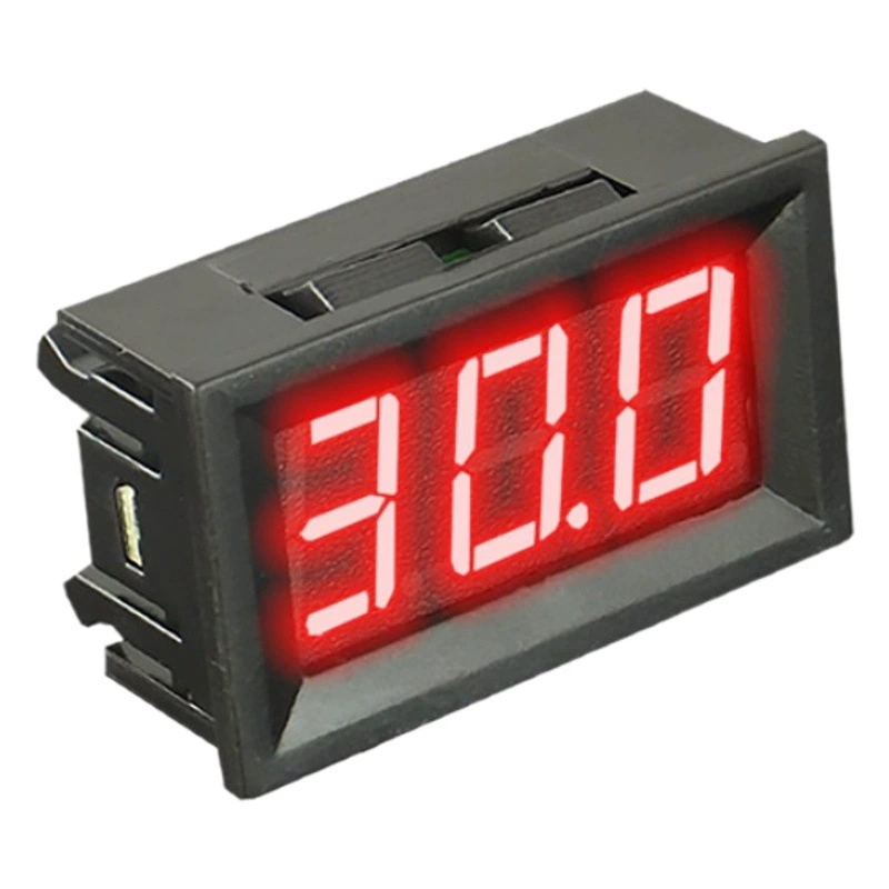 【V58D】Цифровой вольтметр постоянного тока с двухпроводным подключением, 4,5-120В, 0,56 дюйма, 24В 48В 60В 84В