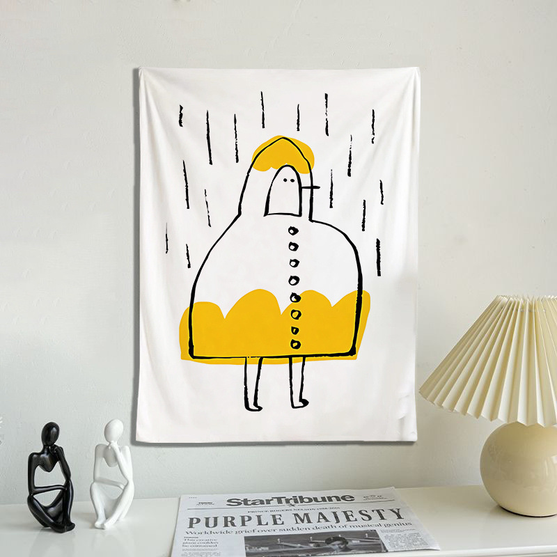 Inswind pintura de líneas artística colgar tela dormitorio sala de estar pared sofá decoración tela de fondo de alquiler transformación