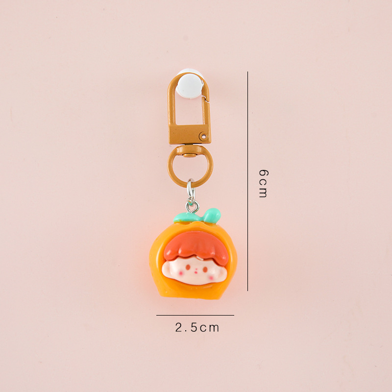 과일 아조 걸 키링/오렌지