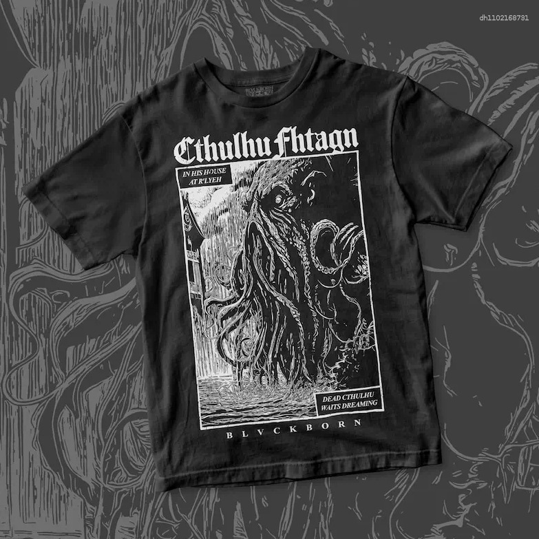 Verano estilo americano retro impresión oscura lavado con agua hace viejos bloques sueltos oversize hip hop skate camiseta de manga corta
