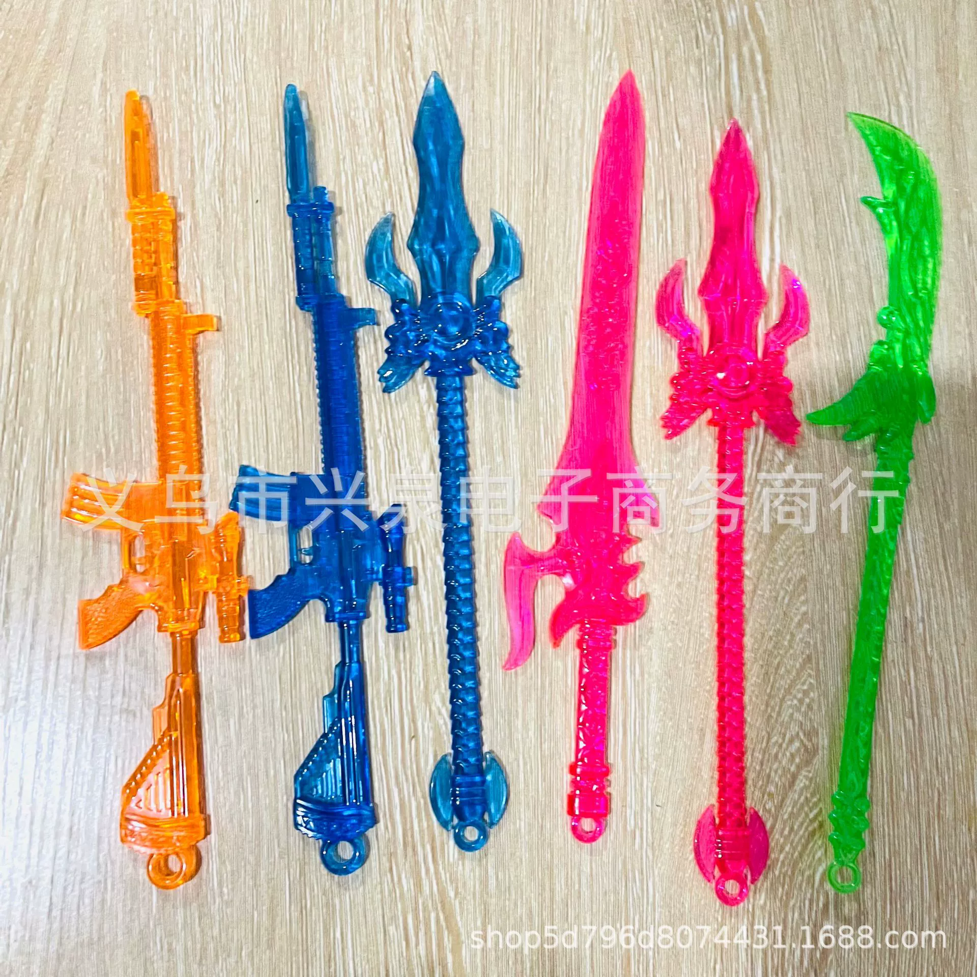 Пластиковая игрушка, игра, хрустальное оружие, пластиковое оружие, игрушечная модель Douluo, пластиковый реквизит, меч, детская игрушка