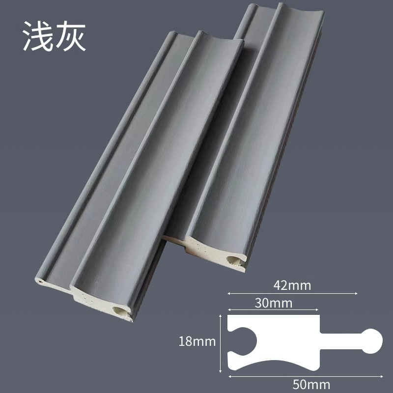 대나무 내부호/뿌리가격-[밝은 회색] 100가지 색상 가능