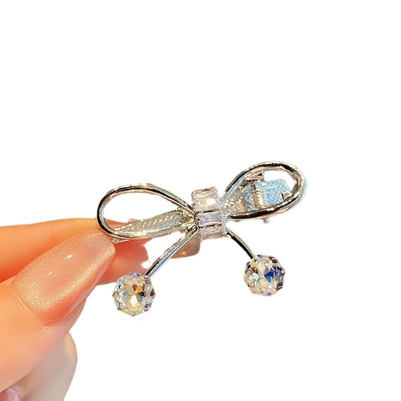 Cute hairgrip with bow, hairpins, hair accessory, high-quality style