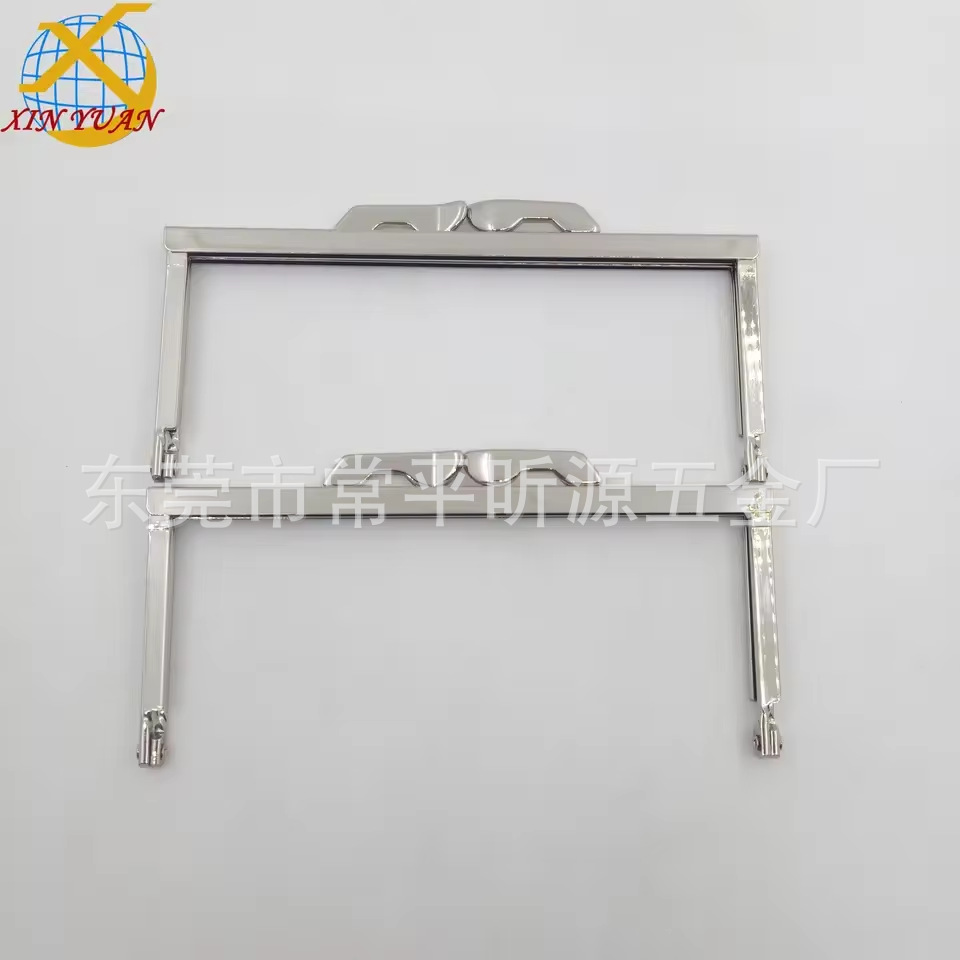 厂家供应圆角钱包密口扣， 各种五金口架 ，手袋配件