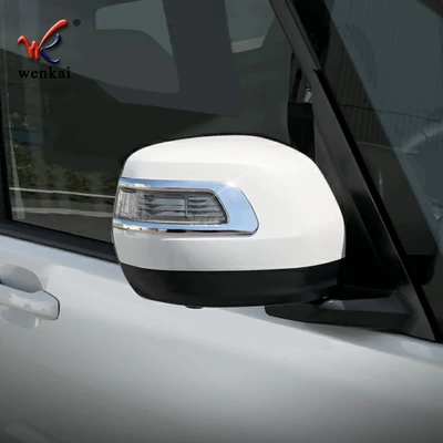 Suitable for Honda STEPWGN SPADA modified rearview mirror special anti-collision decorative bright strip rearview mirror trim (Other Automotive Exterior Supplies)