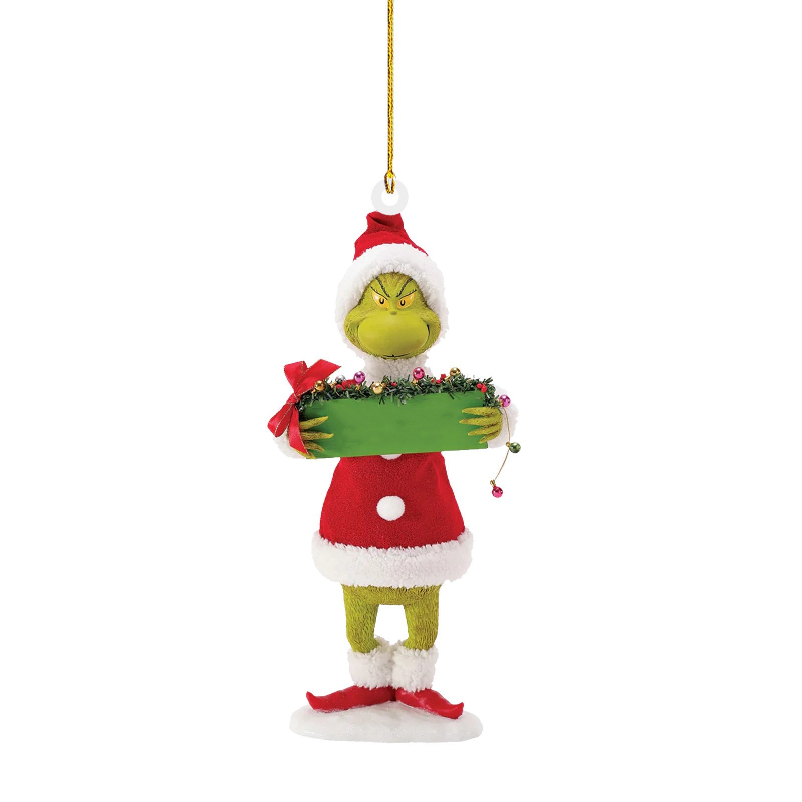 Colgante creativo de Navidad Grinch transfronterizo decoraciones para árboles de Navidad colgante de acrílico