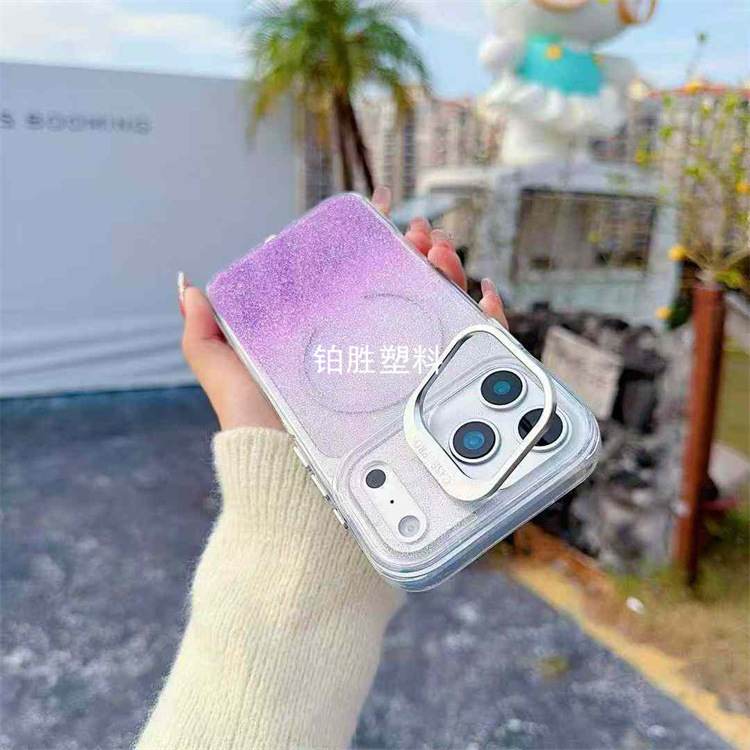新款适用于苹果IPhone 17 ProMax闪粉渐变16 ProMax亮彩16E透明壳 - 10