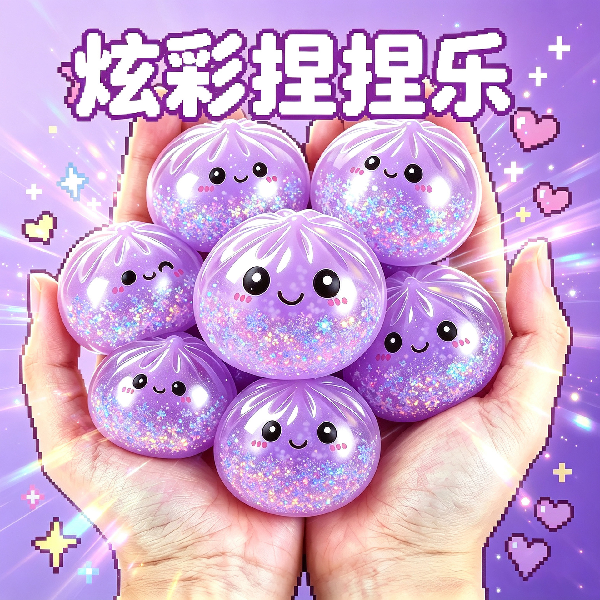 Cross-border Colorful Squishy Toy Halloween Squishy Toy Maltose Stress Relief Toy 2026 Original New Design Manufacturer