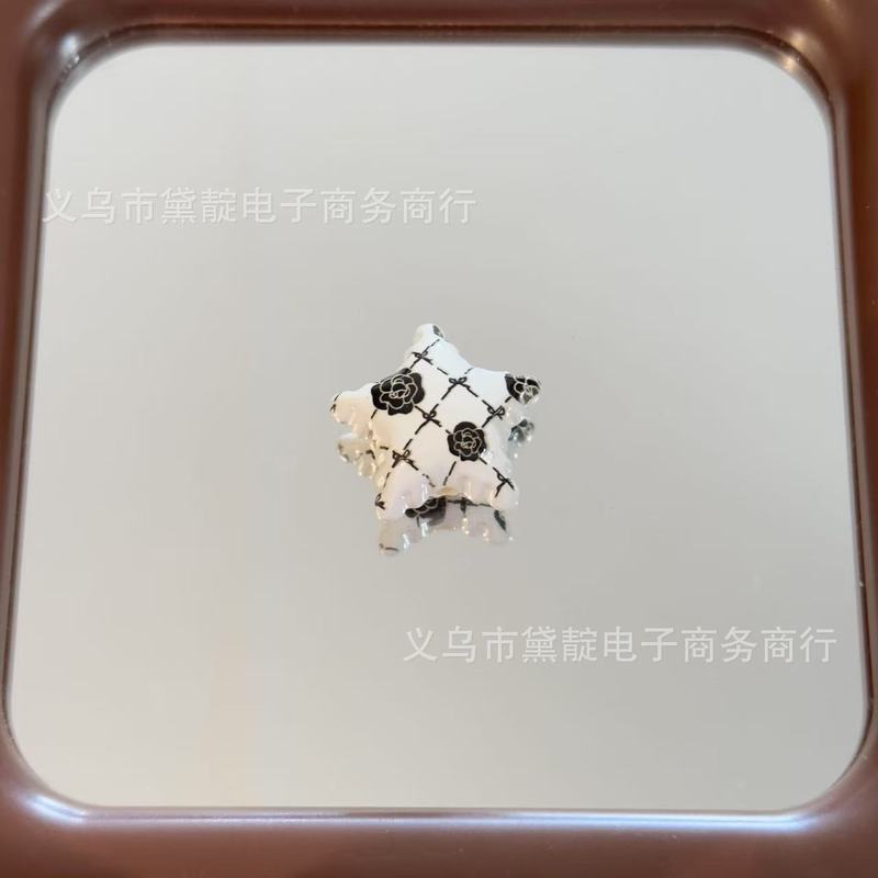 小香风玫瑰蝴蝶结爱心星星串珠 diy亚克力包挂手机链钥匙扣配件|undefined