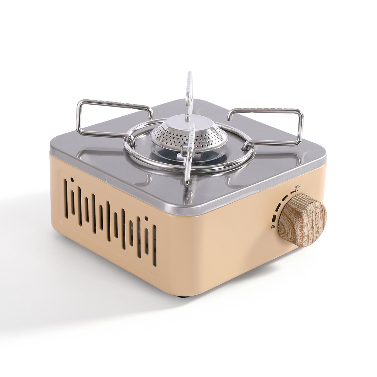 户外卡式炉煮茶炉迷你便携式露营炊具炉具装备野炊全套野营燃气炉