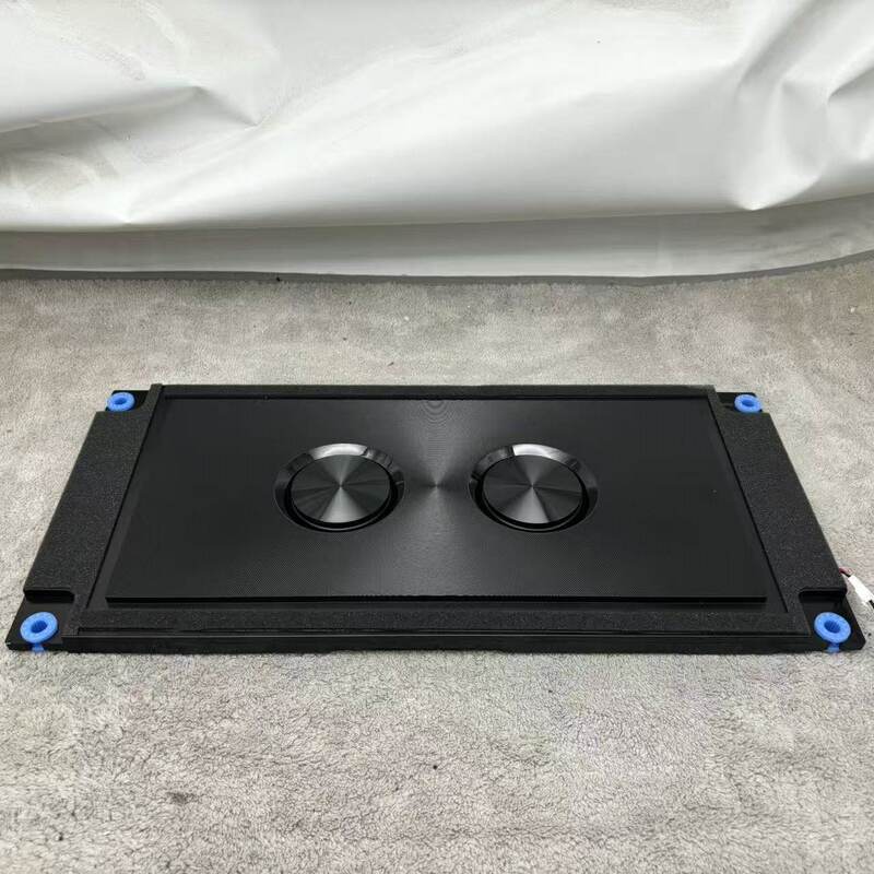 High-End Dual 3inch Subwoofer Passive Speakers, Heavy Bass Speakers, Seat-Mounted Subwoofer, 2.1 Amplifier Subwoofer