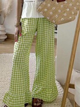 L 91891 High Waist Flared Pants ��������ѝ �羳�W�����R