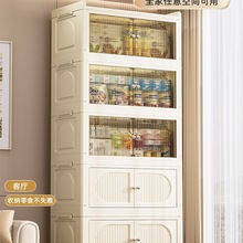 免安装收纳柜折叠置物柜家用儿童衣柜衣服整理零食玩具塑料储物柜