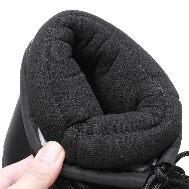 Support one piece export to Europe waterproof and non slip space boots 2023 new short barrel thick warm snow boots_voghion.com