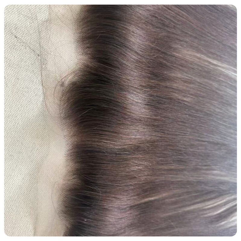 13*2 Front Lace Hairpiece for Hairline Enhancement and Increased Hair Volume with Bangs