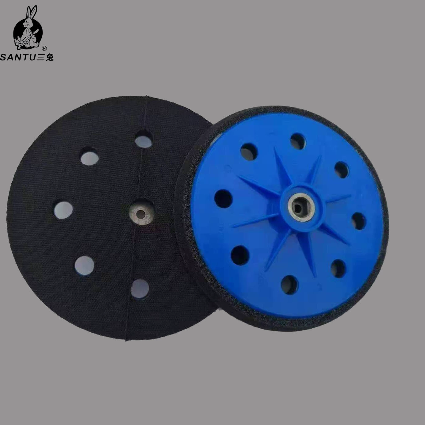 Диск для полировки стен штык с плоской резьбой полный губчатый крючок и петля самоклеящаяся наждачная бумага основа для войлкового диска