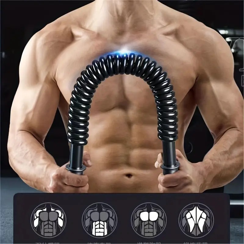 腕力器男性腕力棒50キロ専門バネ60トレーニング腕力胸筋トレーニング棒フィットネス器材|undefined