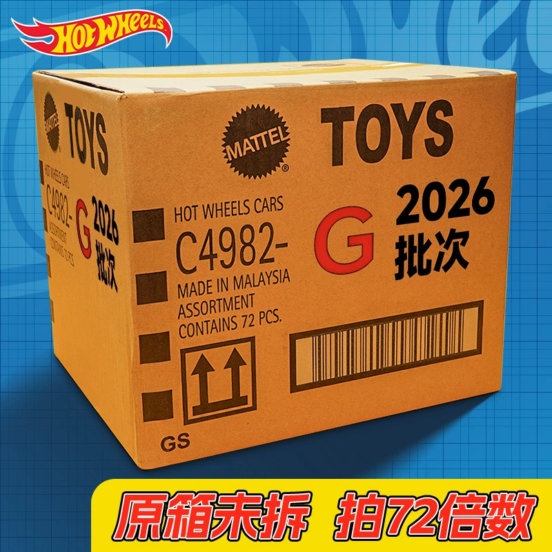 Машинка из литого металла (Mattel Hot Wheels) C4982 — сплав, оригинальная коробка, варианты партии 2026F