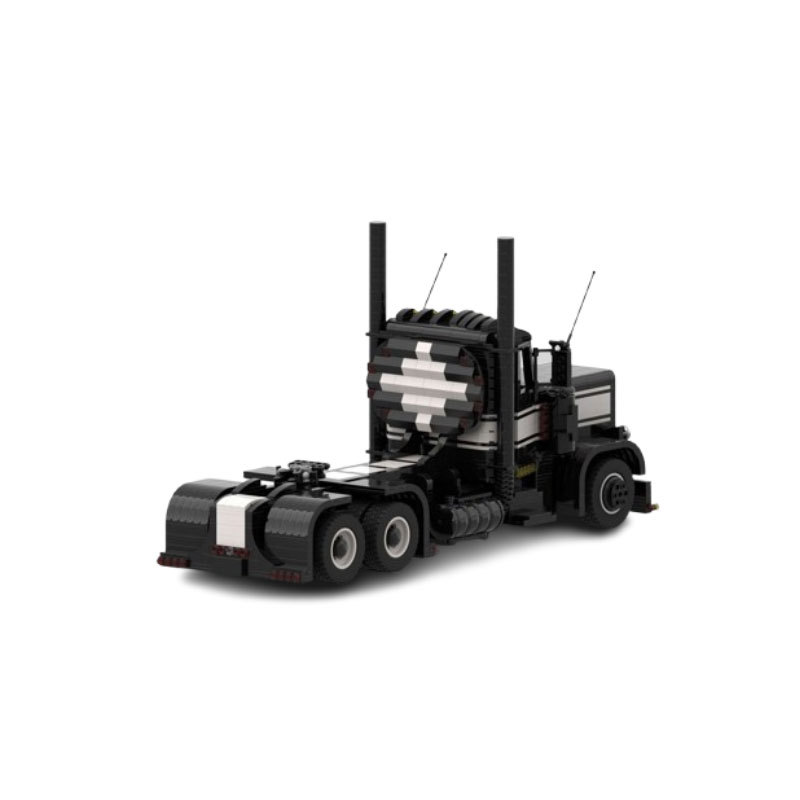 Building Block Toy Trailer Transport Educational Assembly Set_voghion.com