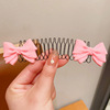 Children's broken hair comb, cartoon broken hair organizer invisible back head plate hair