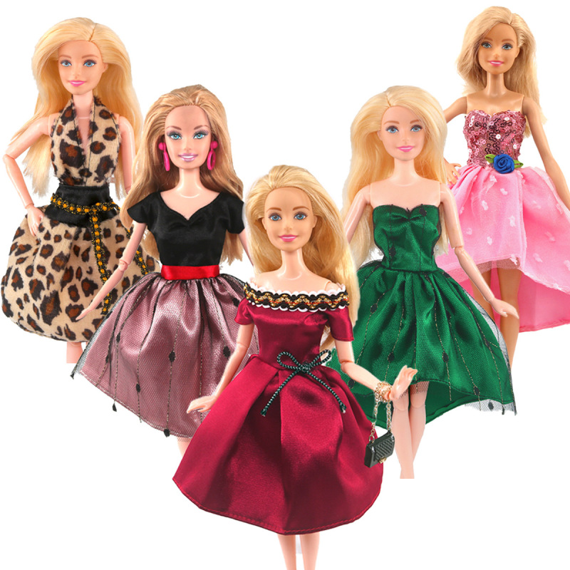 Cross-Border 6-cent doll clothes Baba 30cm dress doll clothes fashion suit dress a variety of optional Cross-Border 6-cent doll clothes Baba 30cm dress doll clothes fashion suit dress a variety of optional