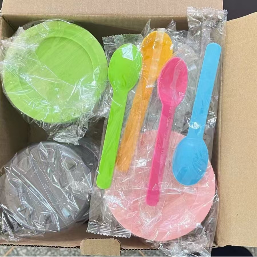 4색병 각 1개 + 4색 스푼