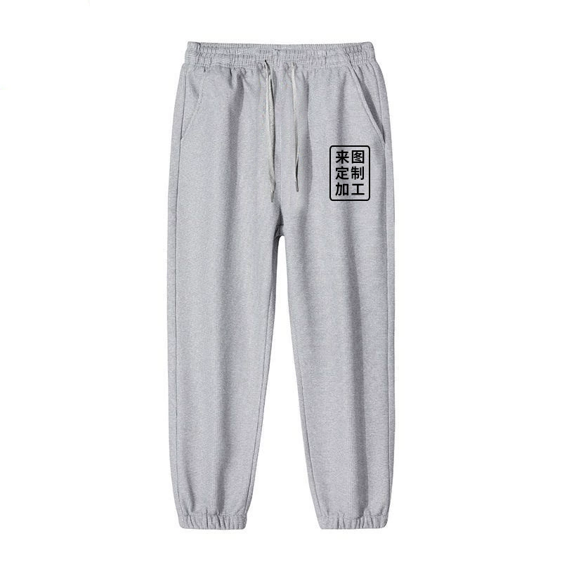 Вафли брюки с печатью логотипа