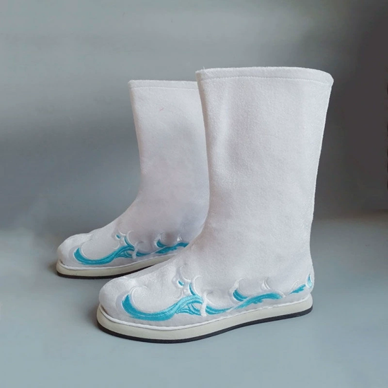 Мужская обувь Hanfu, обувь в древнем стиле, мужские ботинки в древнем костюме, обувь в древнем стиле, мужская традиционная обувь, обувь Han, ботинки Hanfu.