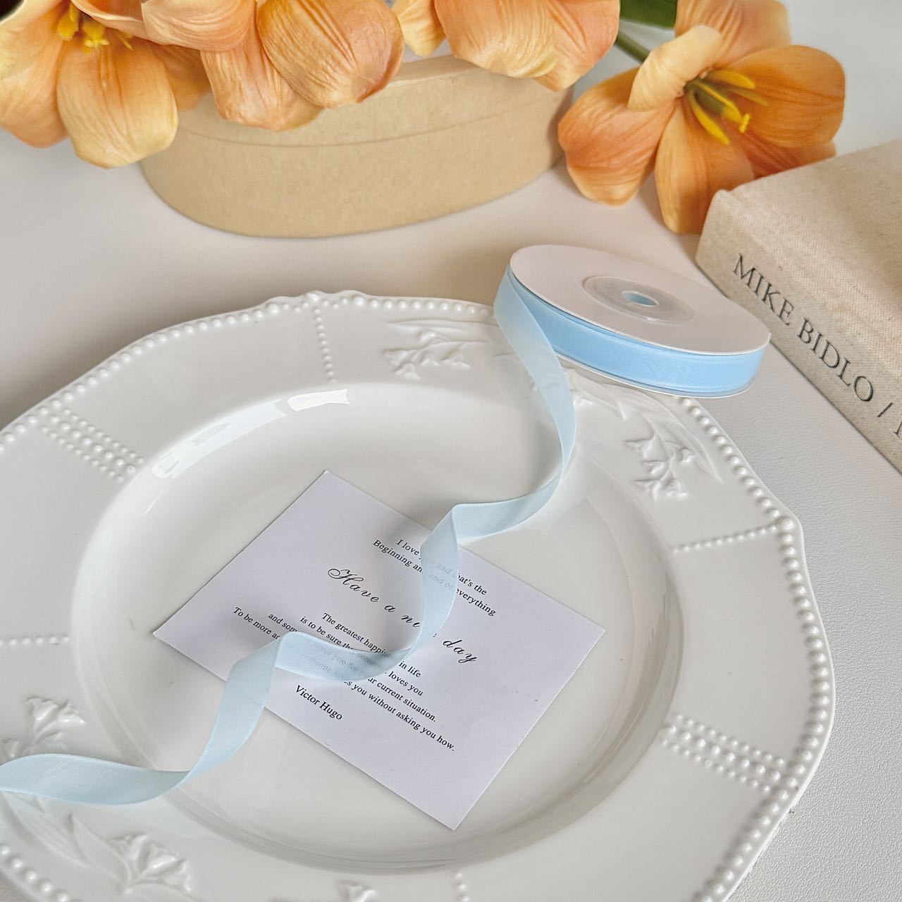 1cm azul cielo gelatina 20 yardas