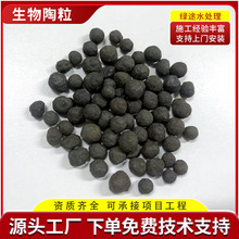 生物陶粒水处理耗材滤料生物挂膜BAF滤池滤料4-6mm多种规格