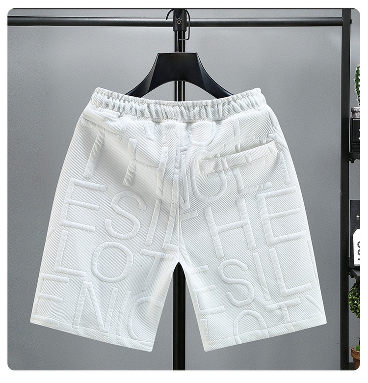 Plus Size Men's Summer Loose Shorts Trendy Five-Point Beach Pants Casual Mid-Length Fashion_viptrois.com