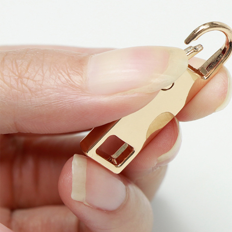Clothes Replacement Metal Detachable Zipper Accessories Universal Zipper Hanging Pendant Decorative Backpack Pull Lock