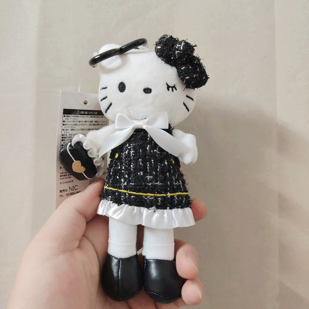 三里偶少女心長脚ユニコーン人魚貴婦人天使猫ぬいぐるみキーホルダー