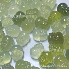 天然の玉の小さいピシュピストの天青の冷凍は玉のdiyのブレスレットのネックレスの散珠の文を配合して穴のペンダントのメーカーの卸売りを遊びます。