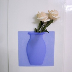 Silicone Vase Magic Vase Sticker No Punching Wall Vase Decoration Sticker Wall Sticker Vase Wholesale